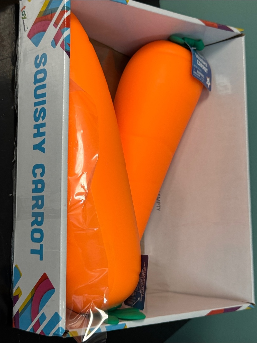 Carrot Kids Toy - Bright Orange Play Carrots